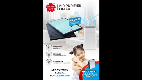 SAKURA Air Purifier Filters